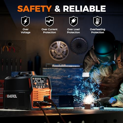 FEMEROL 250A 6-in-1 MIG Welder