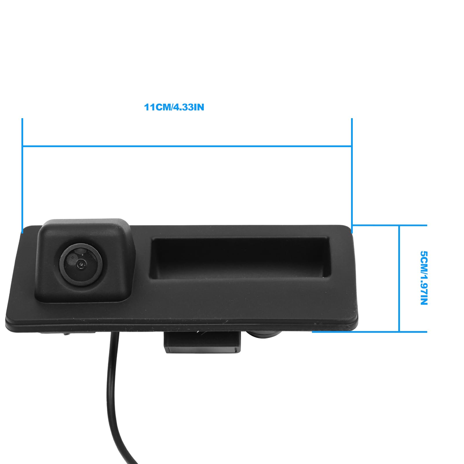 Widok z tyłu samochodu z Push Button Reverse Camera do Golf Variant S-a-n T-g-n T-u-n T-u-g Yeti Alhambra kamera cofania 5K0980551 5N0827566A 5N0827566J