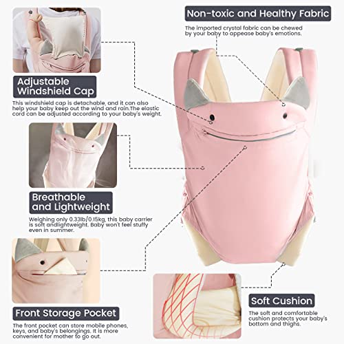 SERAPHY Marsupio Neonati Ergonomico 0-36 Mesi