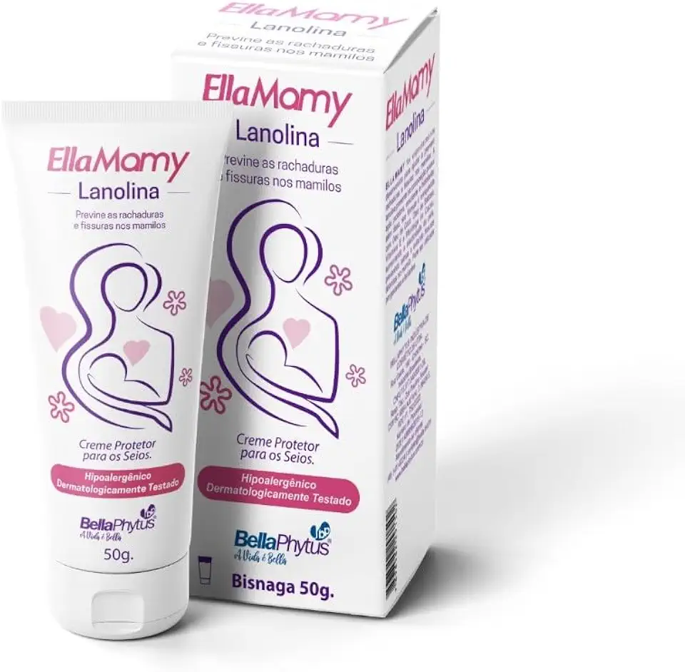 Creme de Lanolina EllaMamy da BellaPhytus, 50g