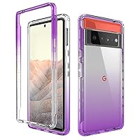 Transparente TPU-Hülle Für Google Pixel 6 – Stoßfest, Mit Displayschutz Und 360° Schutz – Kristallklar
