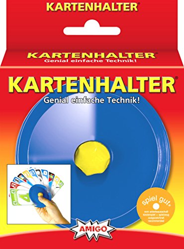 Amigo 04921 - Porte-Cartes, Jeu de Cartes, Bleu Cover