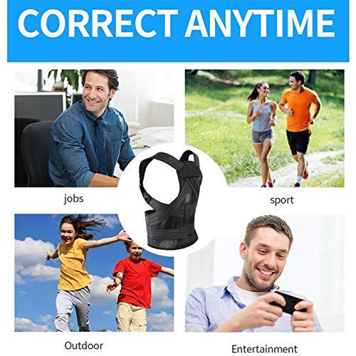Correcteur de posture dos pour arrêter de se courber taille XL - 3