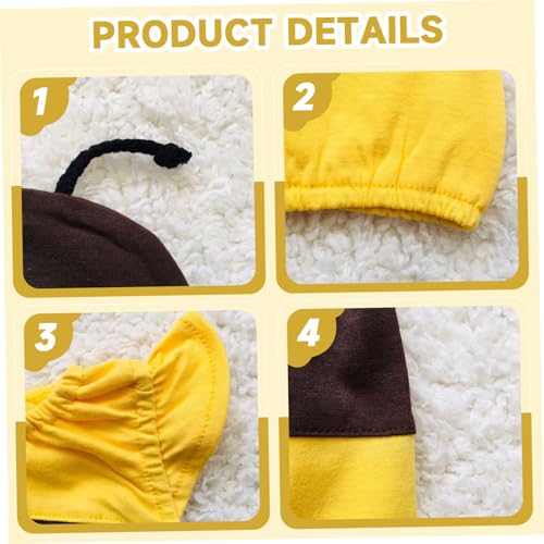 Disfraz de abeja para bebé de algodón con gorro m 7