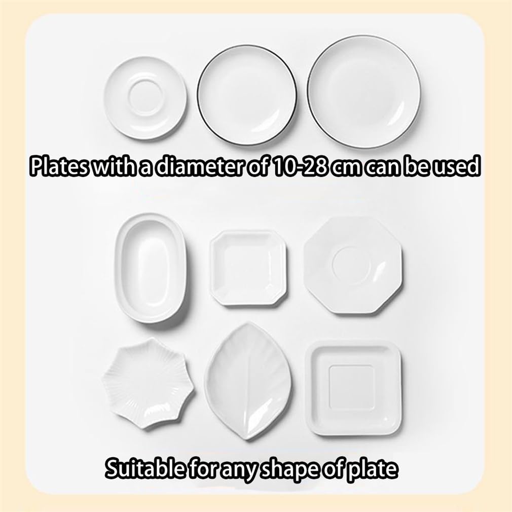 Aluminum Foil Film Insulation Cover, Thermal Cover for Kitchen, Reusable Elastic Bowl Covers, Keeping Insulation & Fresh, Suitable for 10-28cm Plates (50PCS)