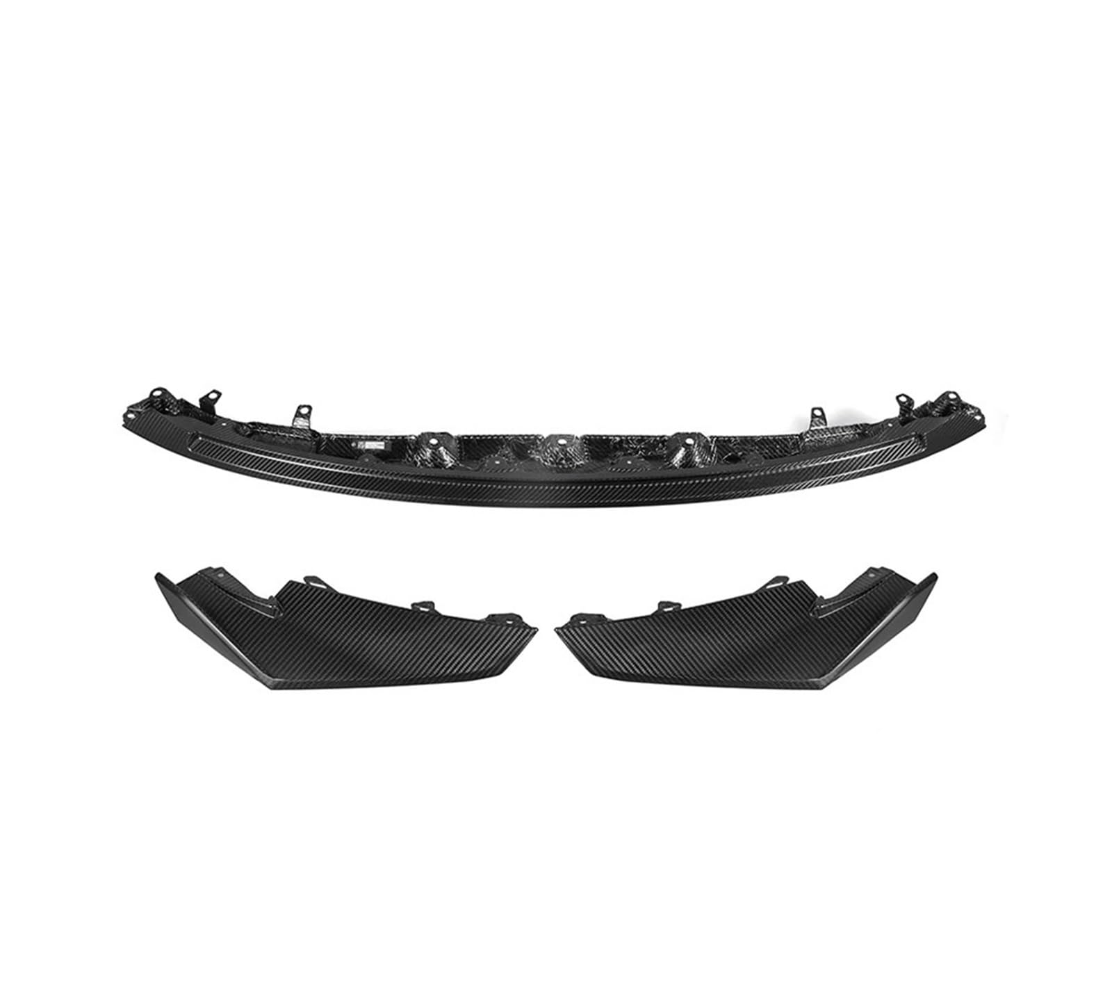 Uniwersalny spoiler Do BMW M3 G80 G81 M4 G82 G83 CS Dry | 2021 2021-INaReal Style-INaReal Carbon Fiber Włókno węglowe Przedni Dokładka przedniego zderzaka