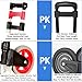 Heavy Duty Stair Climbing Hand Truck, Foldable Telescopic Cargo Dolly, 70kg Load Capacity, Ideal for Warehouse and Storehouse Use, Efficient Cargo Handling Tool