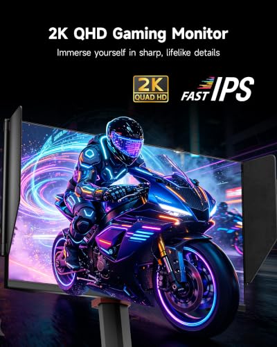 Image of KTC 24 Inch Gaming Monitor, 2K 240Hz (oc 260Hz) Monitor Fast IPS, 24M1