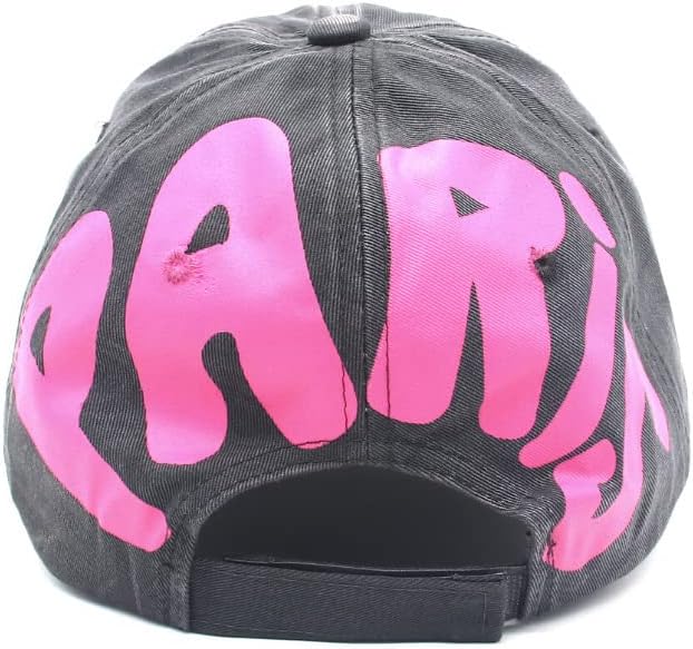 Men's Washed Baseball Cap Women's Adjustable Distressed Baseball Cap Dad Hat Trucker Cap - Image 2