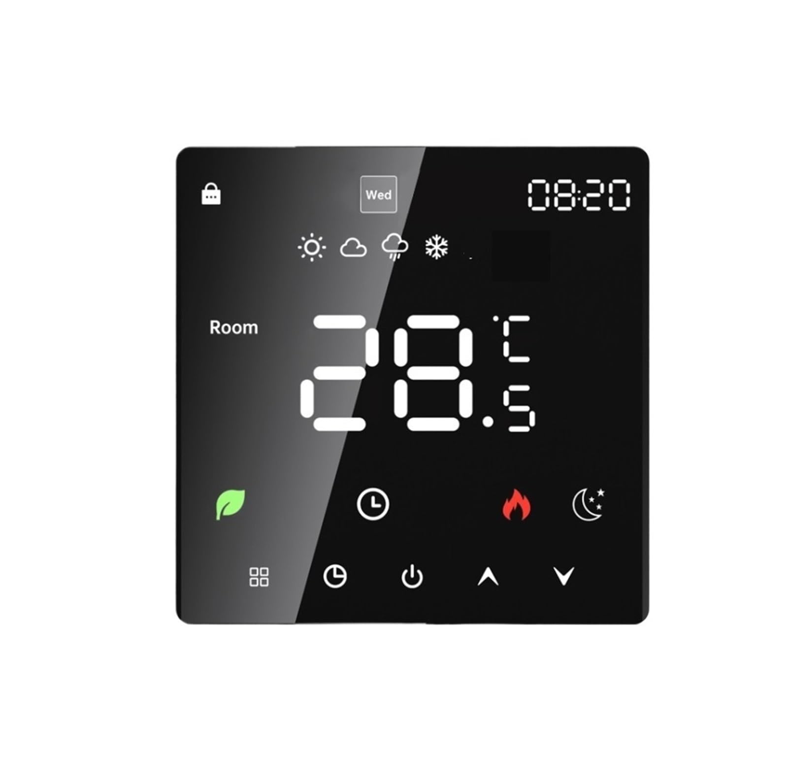 Thermostat chaudière gaz eau et chauffage électrique programmable K6H