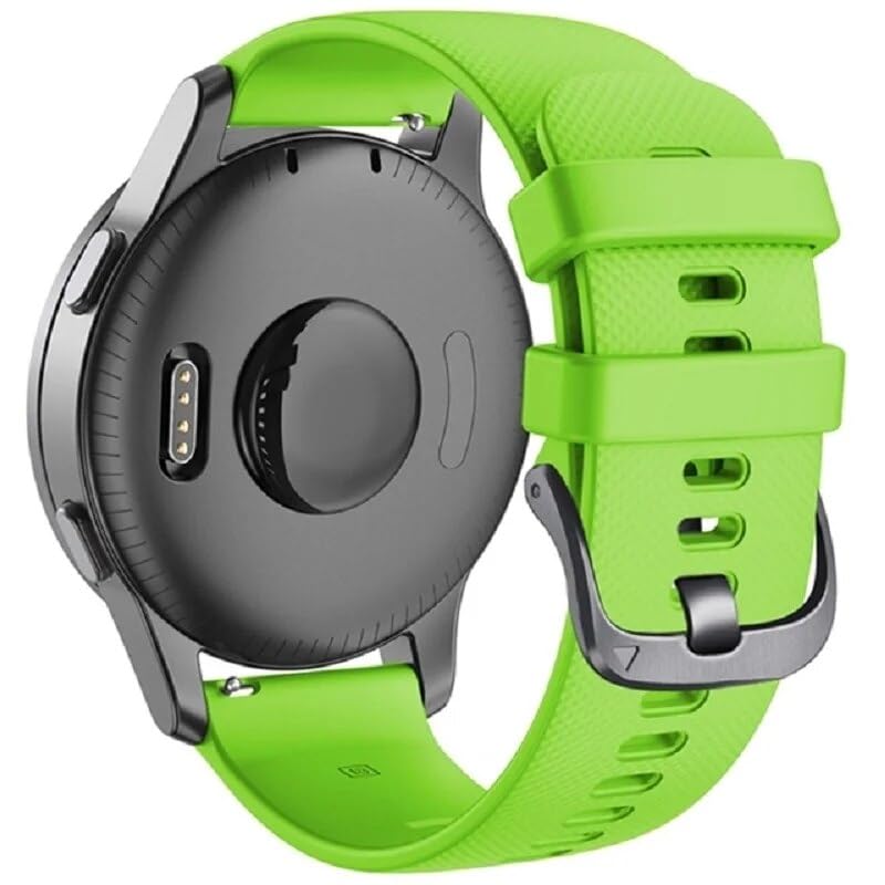 Silikonowy pasek na nadgarstek do zegarka Garmin Vivoactive 3 4 Venu SQ Vivomove HR Forerunner 158 55, do zegarka Forerunner 645 245