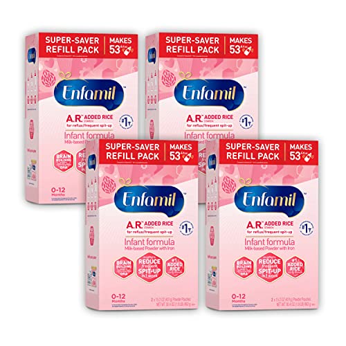 Enfamil A.R. Infant Formula, Clinically Proven to Reduce Reflux & Spit