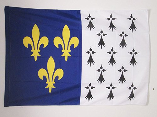AZ FLAG, Vendée Coat of arms Flag, 2x3 Ft, catholic Banner with Sleeve, 100% Polyester, Fade Resistant, Vivid Colors