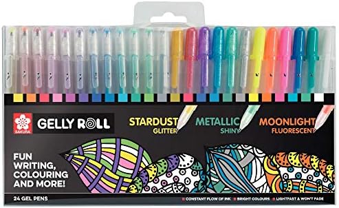 Sakura Gelly Roll Gel Pen Set,Moonlight Metallic Regméthanol,3D - Foto 2