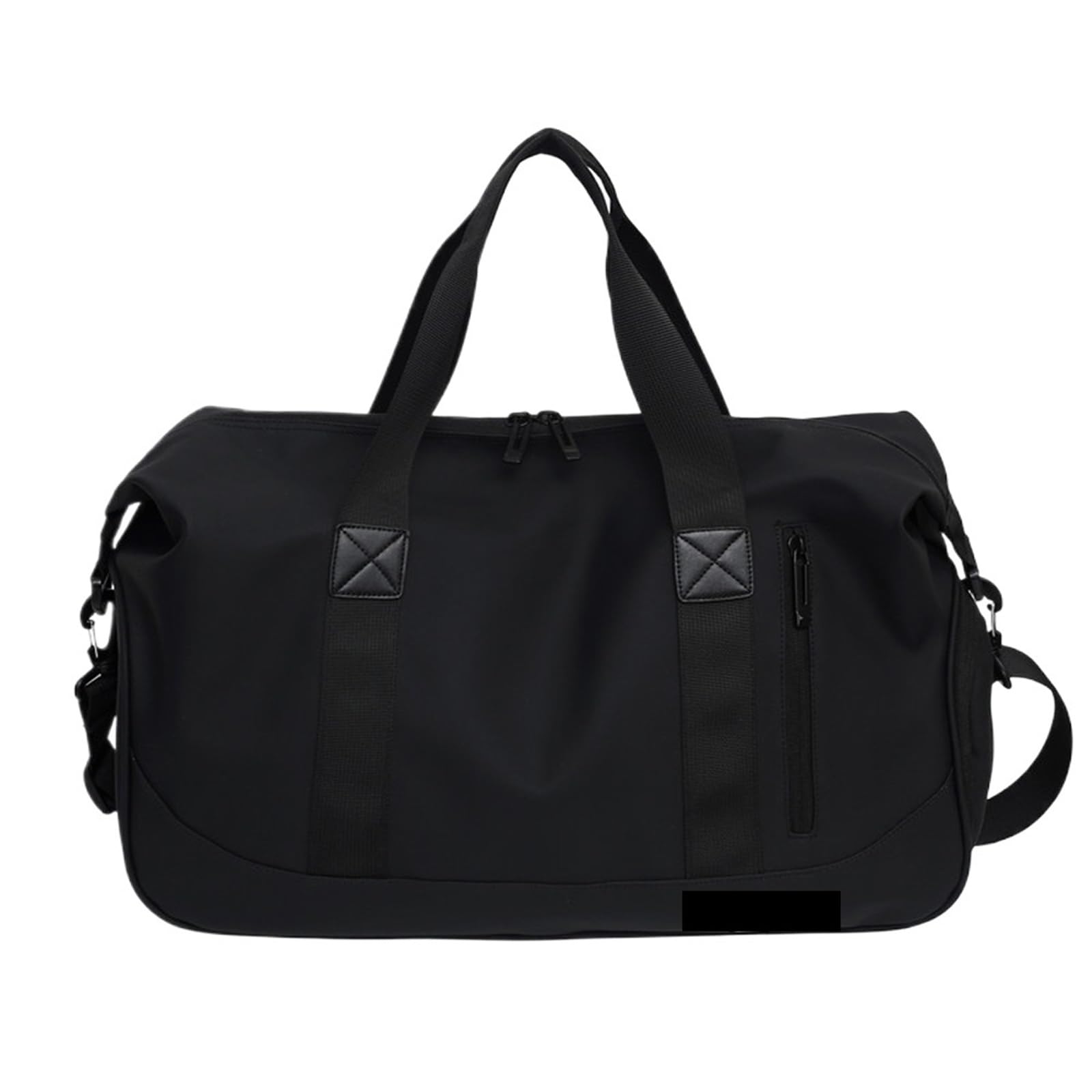 borsone palestra uomo 1 borsa da palestra con scomparto for scarpe | Borsone da viaggio elegante Borsone leggero for donne e uomini, palestra sportiva(Black)