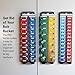 SST - Identibolt PRO - Thread Checker with Magnetic Wall Mount - 28 Nut & Bolt Identifier Gauge - Measures #6 to ½ & 4mm to 14mm - Tight Tolerance & Industrial Grade Precision - Designed in The USA