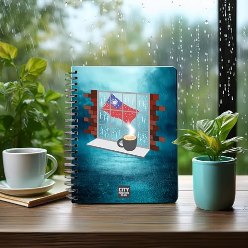 Cahier Myanmar Burma Coffee Rain pour ne plus perdre vos notes A5