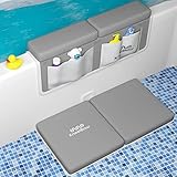 KNEELBOW Soft Baby Bath Kneeler and Elbow Rest Pad. The Ultimate Bathing Solution for Parents and...