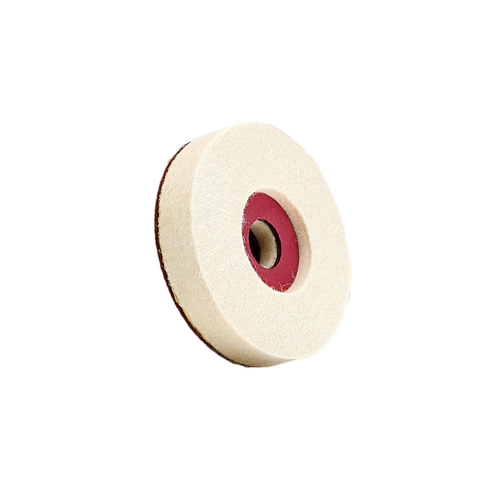 115/180mm Multipurpose Angle Grinder Fine White Wool Polishing Wheel Polishing Felt Wheel Angle Grinder Professional Polishing
