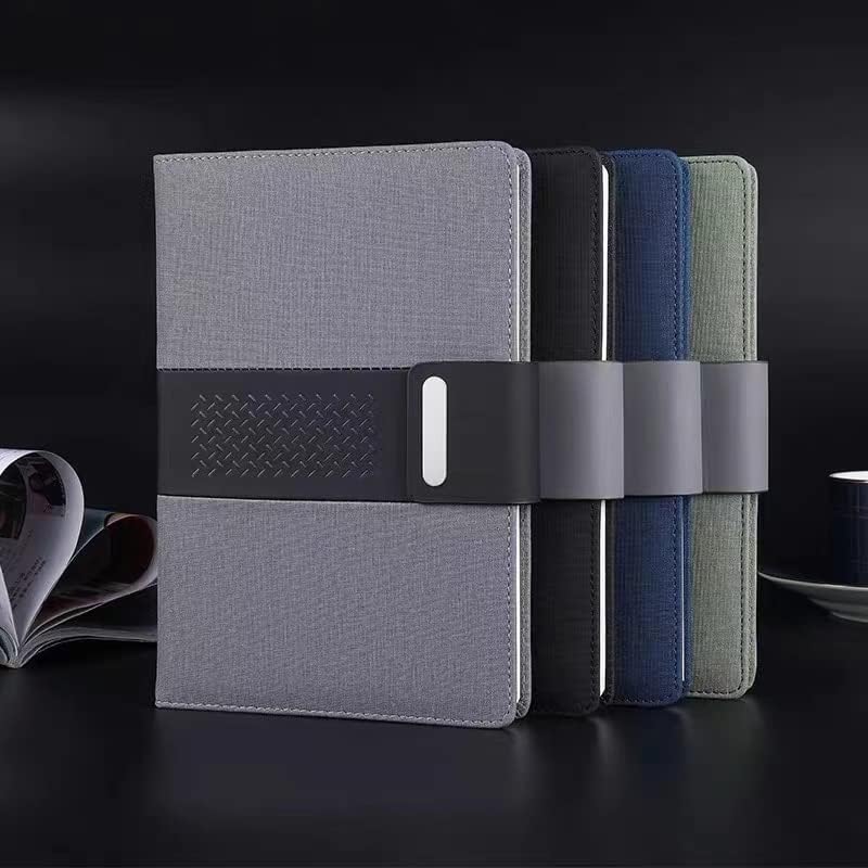 CMY Executive Classic Leather A5 Notebook with Pen Vintage Travel Notebook and Pen Journal Diary Business Daily Ideas Notepad Christmas Birthday Gift Set for Girls Women Mum Dad (BLACK) - Image 5