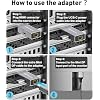 HDMI to Mini DisplayPort Adapter [1 Pack], 4k@60Hz HDMI (Source) to Mini DP (Display) Adapter, Male to Female Converter Compatible with PC, Graphics Card, Laptop, Xbox, PS5