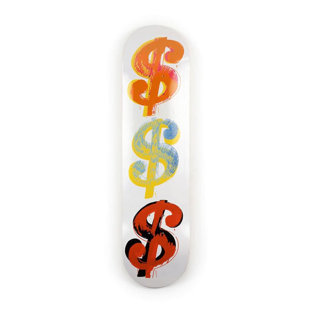 Amazon.co.jp: ウォーホル：Dollar Sign スケートボード : スポーツ