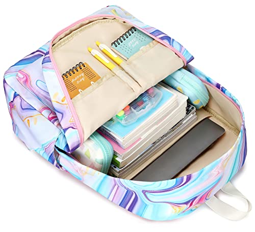 Bluboon School Backpack Teens Girls Boys Kids School Bags Bookbag With Lunch Box Pencil Pouch #TOP7
