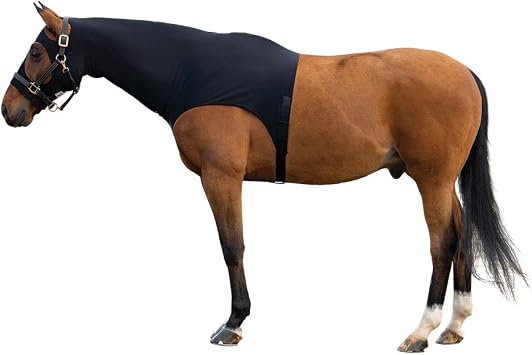 UltraFlex Shoulder Ease Lycra Horse Slicker Hood | Ultimate Comfort & Advanced Protection for Equine Companions