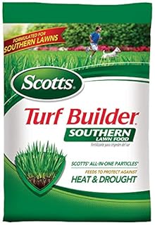 Scotts Turf Builder Southern Lawn Food - Grass Fertilizer for Lawns with Southern Grasses, 5,000 sq. ft., 14.06 lb.