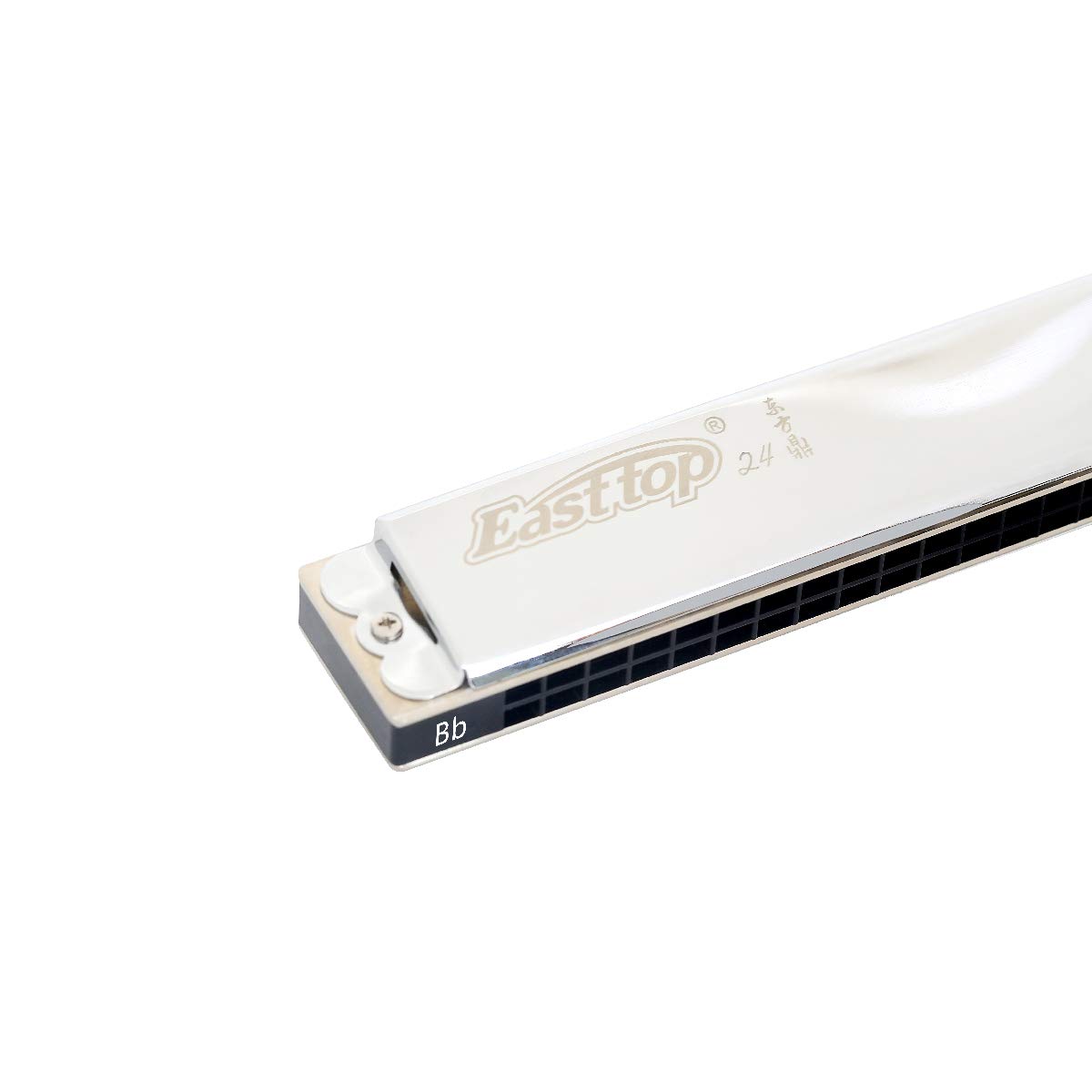 East Top 24 fori Tremolo Harmonica Key of B, armonica professionale per adulti, musicisti e studenti T2406