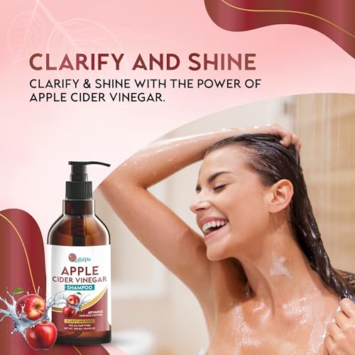 Image of Apple Shampoo with Black Seed Oil Extract, Black Seed Oil & Pro-Vitamin B5 | Controls Hair fall | Helps Strengthen Hair | For Men & Women (Pack Of 2)
