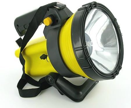 RECHARGEABLE 2 MILLION CANDLE POWER TORCH LIGHT HALOGEN SPOTLIGHT LAMP LANTERN