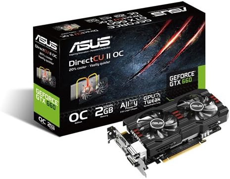 Asus Gtx660 Dc2ocph 2gd5 Carte Graphique Nvidia Geforce Gtx 660 10 Mhz 48 Mo Pci Express Amazon Fr Informatique