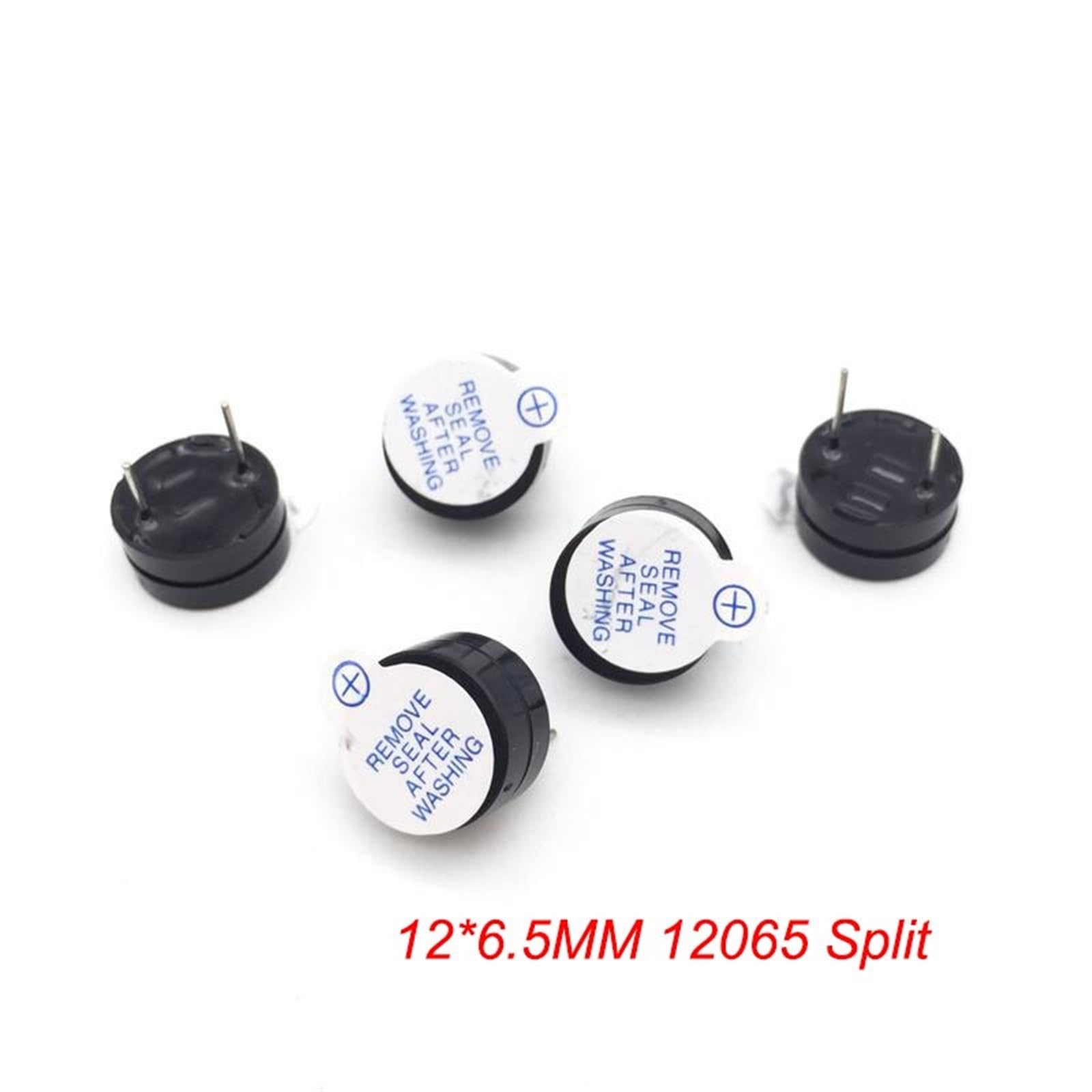 5PCS 5V Active Buzzer 12 * 6.5MM 12065 Pitch 7.6mm