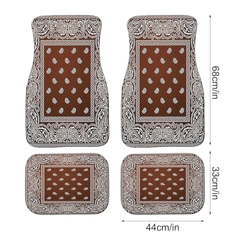 Alfombrillas boho para coche que transforman el interior de tu SUV 2