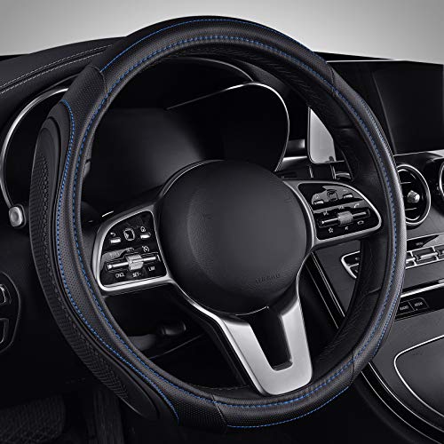 Photo 1 of Coverado Steering Wheel Covers with ANI-Slip Grip Handle Improves Control