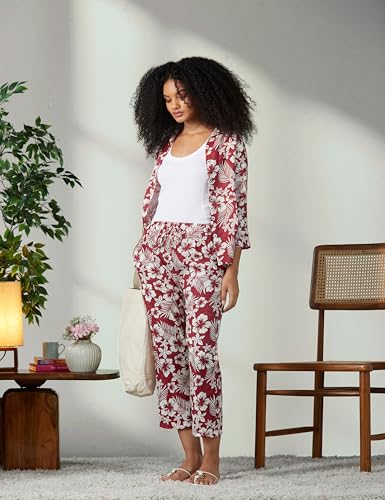 Image of Women's Co-Ord Set - Casual Wear Shirt & Pant Set | Fancy Top and Bottom Outfit | Full Matching Set for Women | Stylish Kurta Pant Set