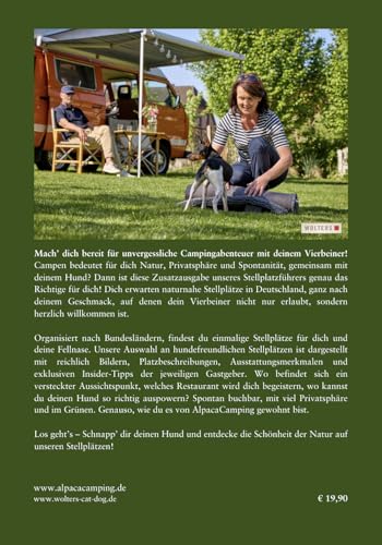 Camping mit Hund - Stellplatzführer für Wohnmobile und Wohnwagen für Vierbeiner mit Hunde willkommen - AlpacaCamping