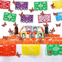 Thiccywoov 28 decoraciones de altar del Día de los Muertos, 12