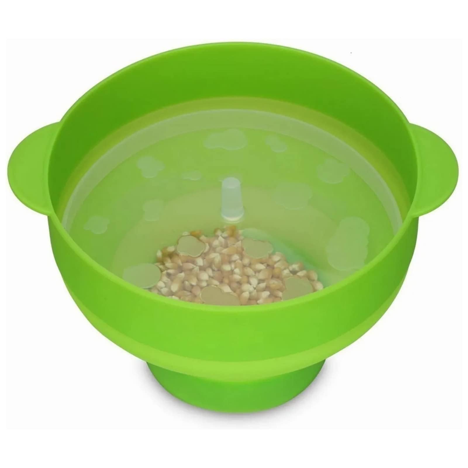 Atyhao Popcorn en Silicone pour Ondes, Portable, Pliable, Facile à Utiliser, Facile à Nettoyer et Facile à Ranger.