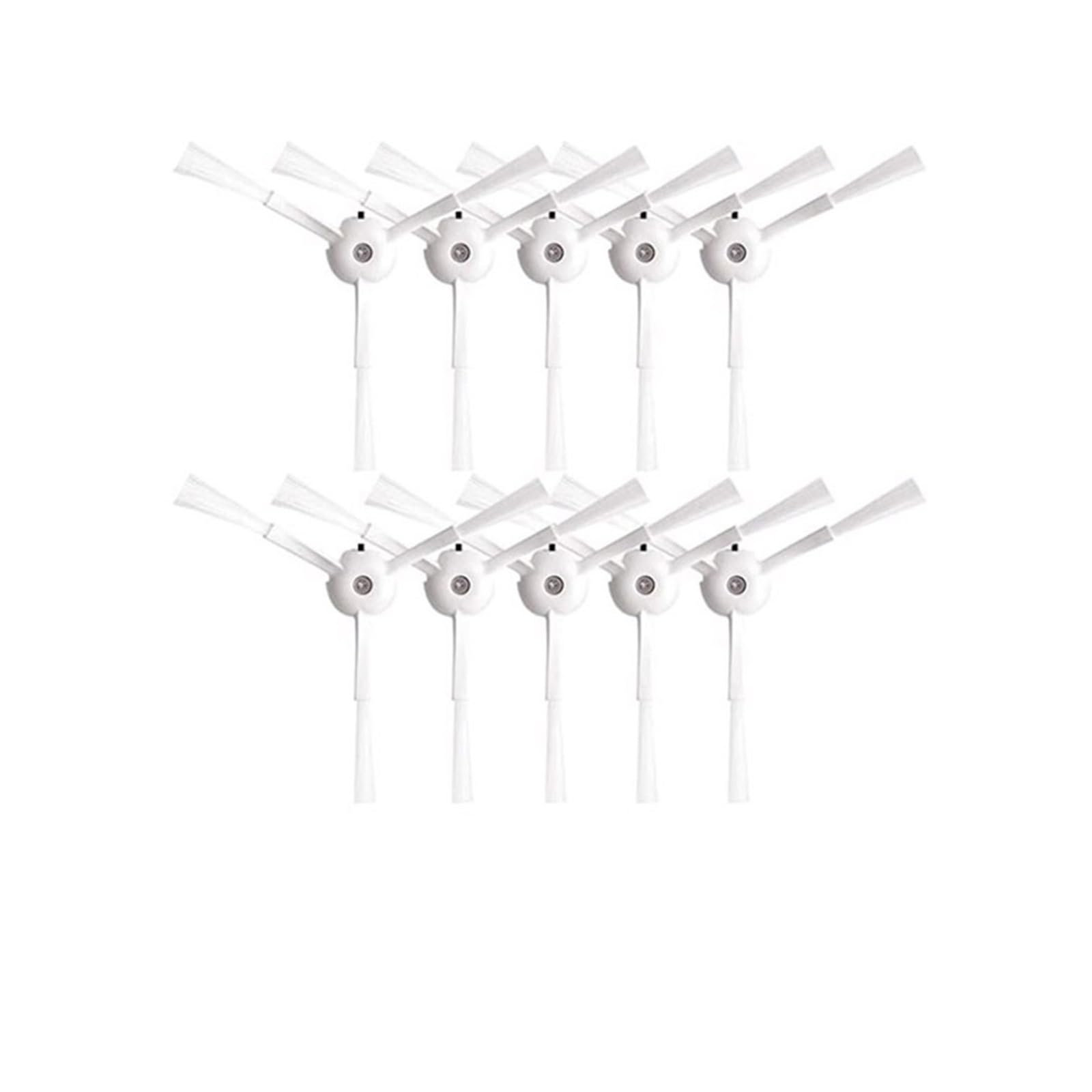 Kicici Compatible With Compatible With Rockrobo Vacuum V1/ Roborock S5 Max E3 S4 S5 S50 S6 Xiaomi 1S/ SDJQR01RR, SDJQR02RR Accessories Main Side Brush Filter(Set F)