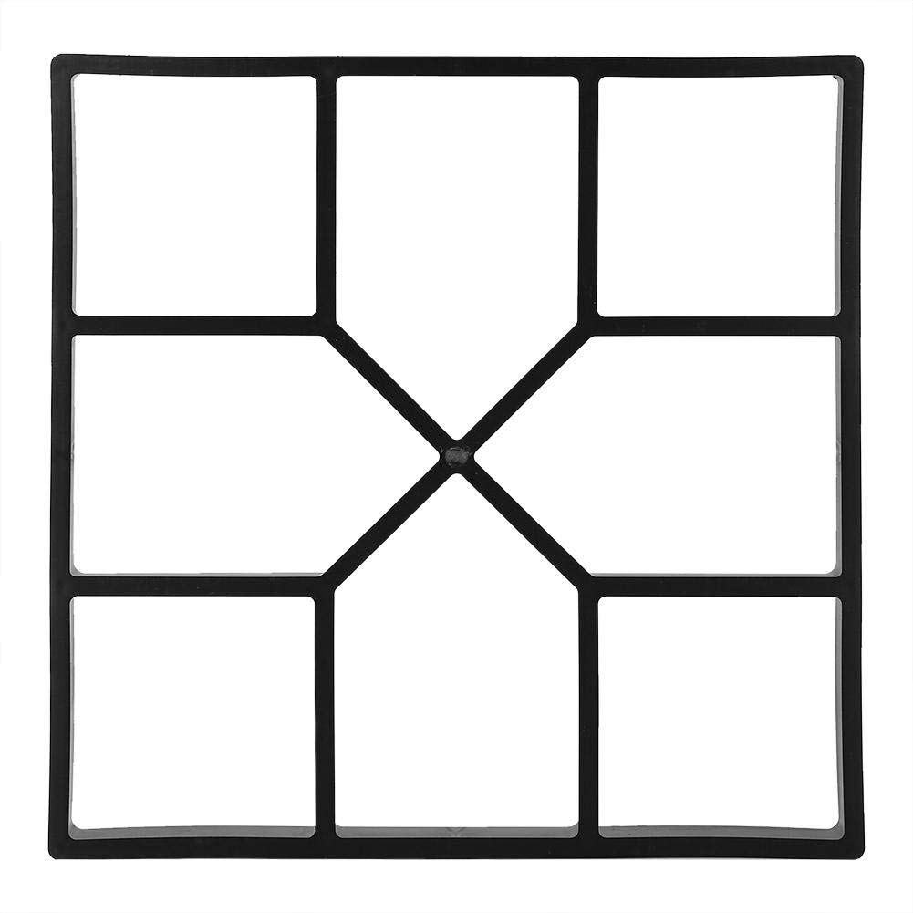GOTOTOP Molde para Hacer Pavimentos Molde para Cemento Pavimento Molde de Hormigón Molde de Piedra para Jardin, Calle, Balcon 40 x 40cm