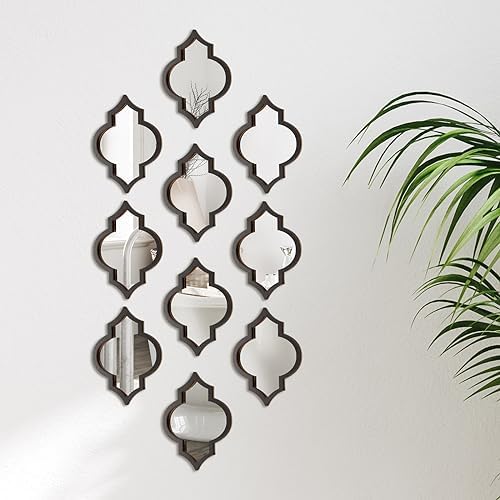 Barydat 10 Pcs Moroccan Mirror Tear Drop…
