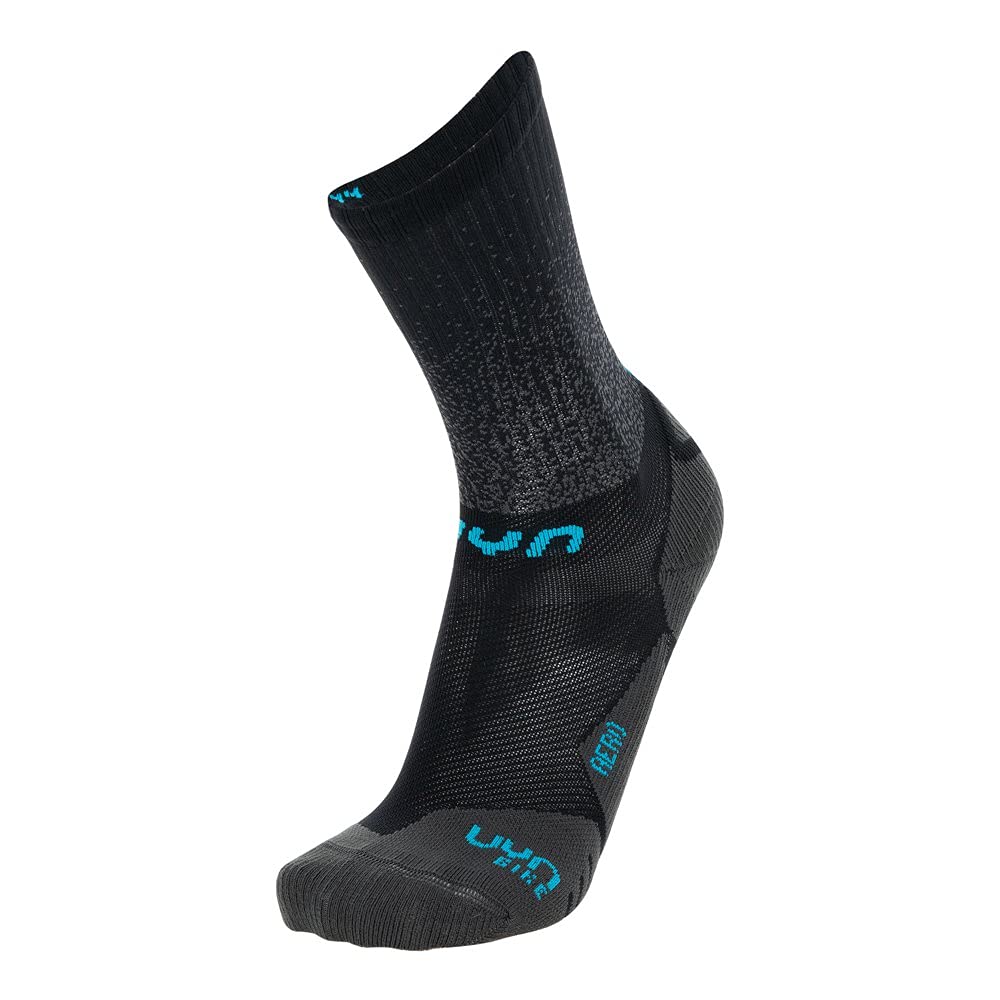 Calze Da Ciclismo UYN Aero Socks - Pacco Da 1 | Tecnologia Aerodinamica, Tricolore Italiano - Foto 5
