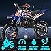 Mini Dirt Bike,50CC Gas Powered 2 Stroke Off Road Trail Bike for Kids and Adults, Kids Dirt Bike Gas Power Motocross,Off Road Mini Motorcycle,Pocket Motorbike with Front Rear Disc Brakes Blue