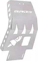 Filistore Protetor de Cárter Honda Bros 150/160 Cromado Peiteira de Aço (Foguete) Prata para Motocicleta