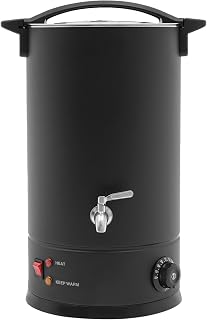 LOHISHILO 15L Electric Wax Melter for Candle Making,Easy Pour Spout Large Electric Wax Melting Pot, Wax Melter with Indicator Lights,No Cloggy, Easy Clean for Production Soap Candle, Creams