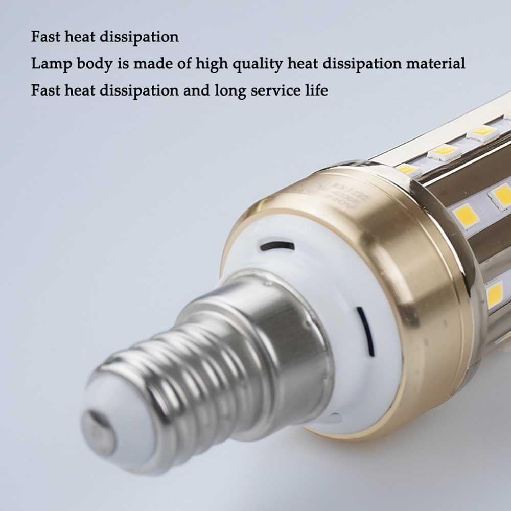 Paquete de 2/10 Bombillas LED de maíz E27, 12 W Equivalente a una Bombilla incandescente de 100 W, Bombilla LED Blanca cálida E27 3000 K, Bombillas LED de maíz de bajo Consumo para iluminación