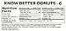 KNOW Foods Gluten Free Donuts, Low Carb, Amazing Taste, Keto + Paleo Friendly - 6 count (Frozen)
