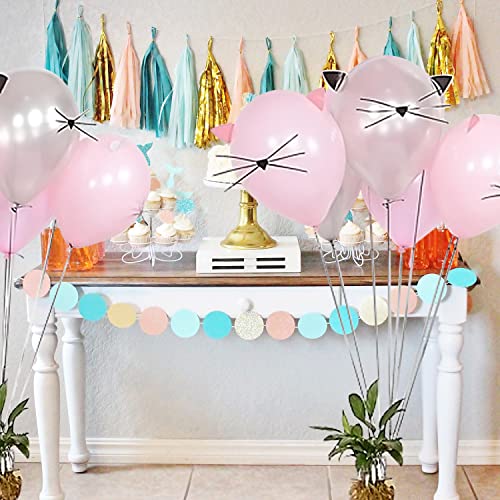 12 Inch Silver Cat Balloons Animal Balloons For Cat Birthday Party Decoration Supplies Diy Kitty Balloons For Animal Kitty Theme Party Decorations(6 Pack) #TOP6